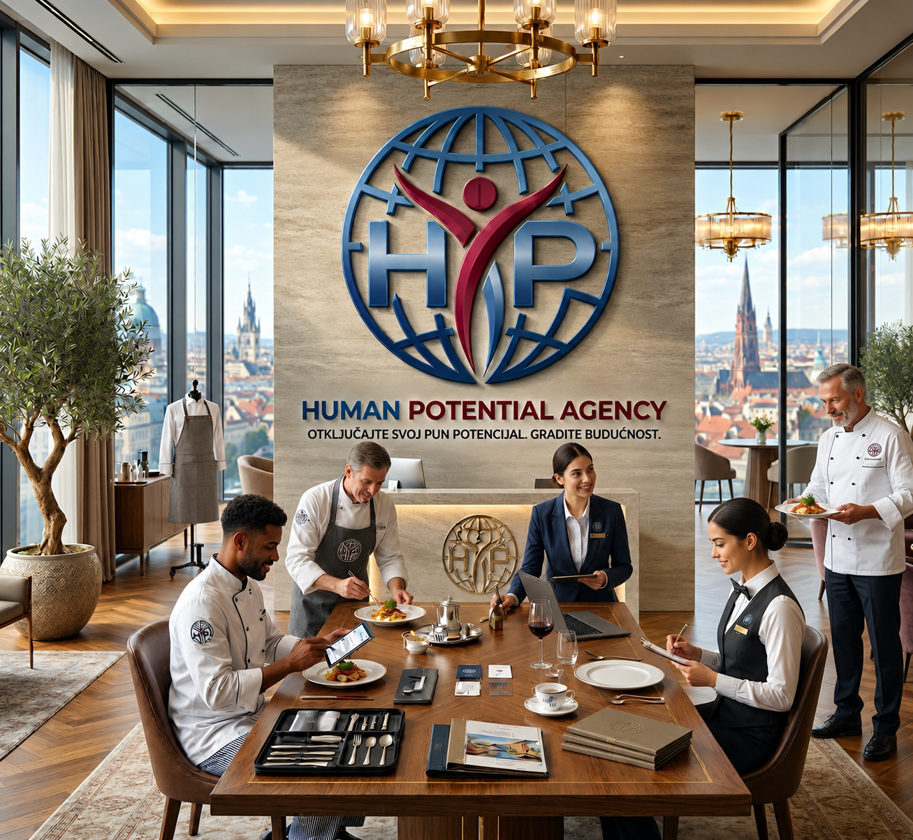 Human Potential Agency hospitality team
